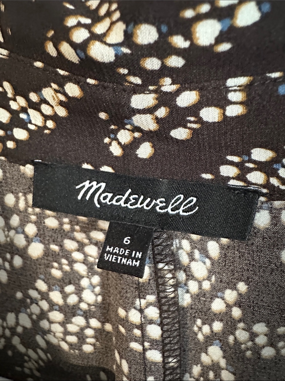 Madewell ruched midi shirtdress 6 m - Picture 10 of 14